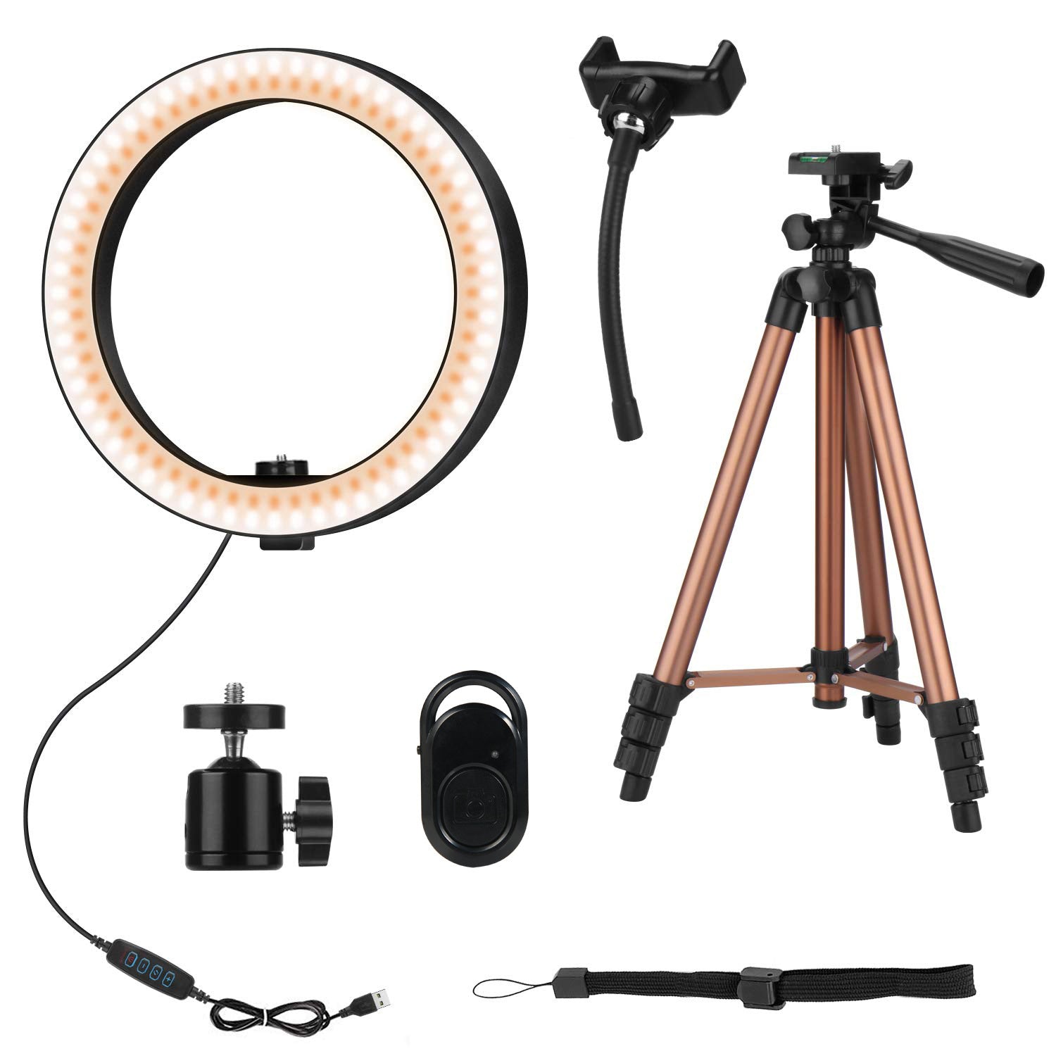 Illuminate Your Space with the Desktop Ring Light