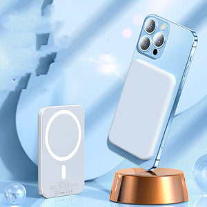 Stay Powered Up Anywhere with Our Portable High-capacity Wireless Fast Charging Power Bank